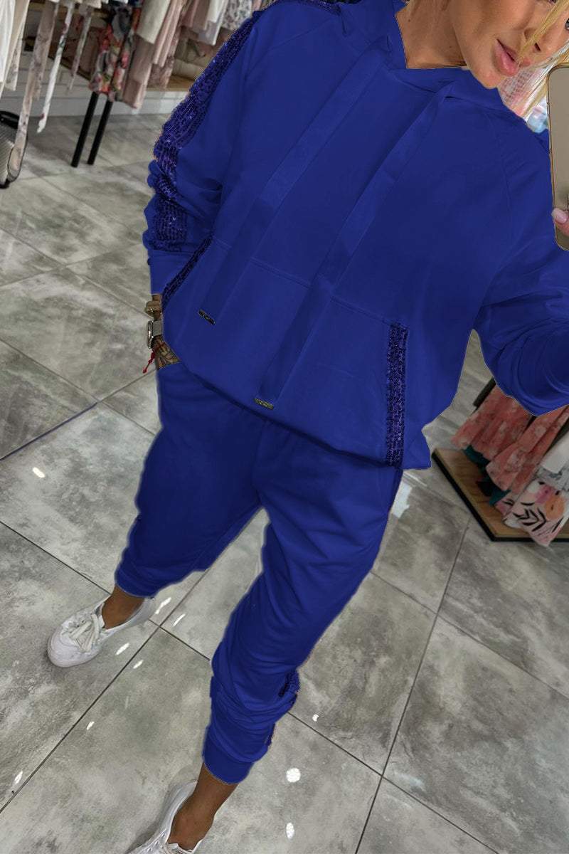 Esmee Dames Herfst Set – Warme en Stijlvolle Tweedelige Glitter Outfit