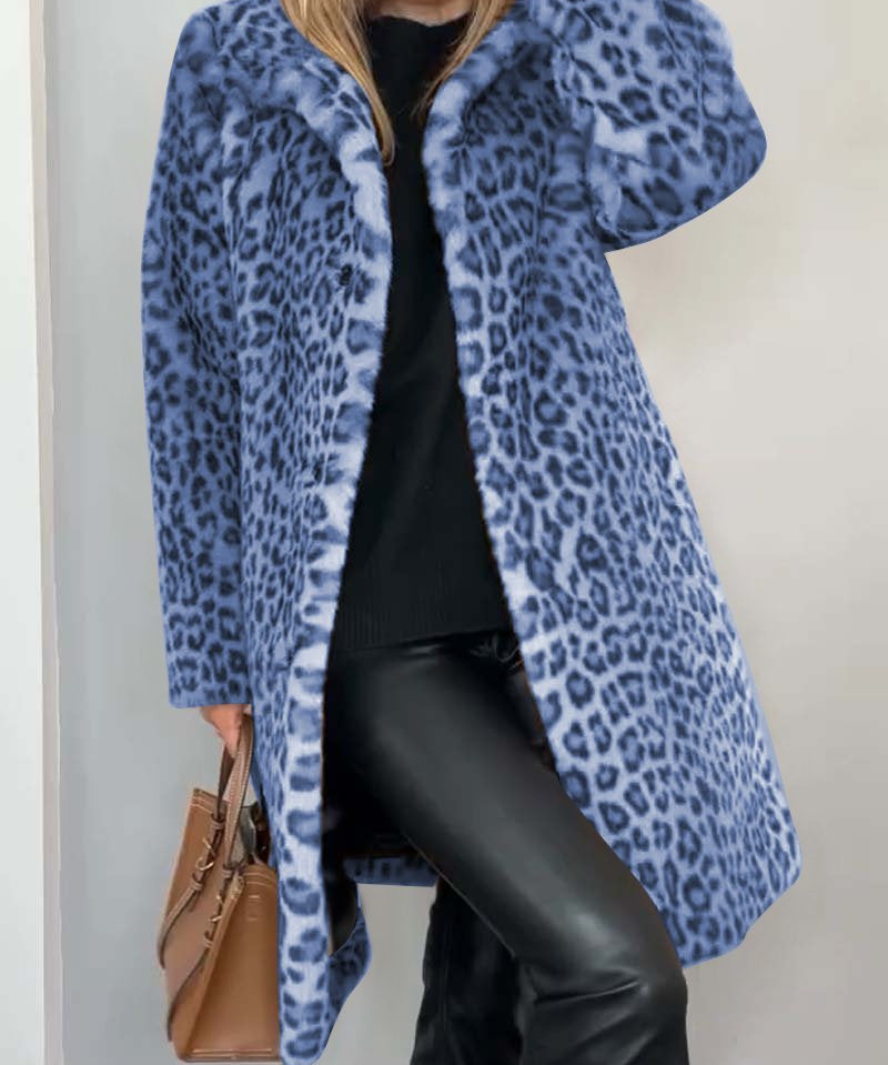 Graciela luipaardjack dames | Trendy winterjas met luipaardprint | Stijlvol statement jack
