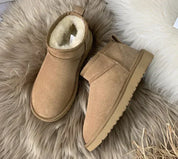 DORA dames mini boots – warme enkelhoge laarzen met voering