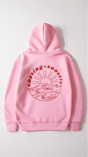 Abigail hoodie dames – geborduurde trui met capuchon en tropisch design