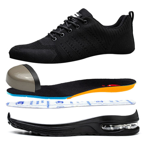 Veiligheidsschoenen dames met stalen neus – SteelGuard antislip werkschoenen met comfort