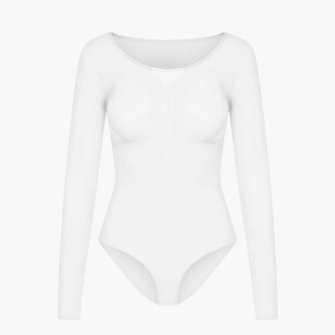 Snatching Shapewear Longsleeve Bodysuit – Comfortabel & Naadloos Corrigerend Ondergoed