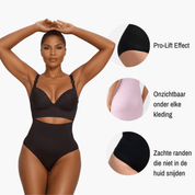 Corrigerende High Waist String | Naadloze Shapewear voor een Glad Silhouet