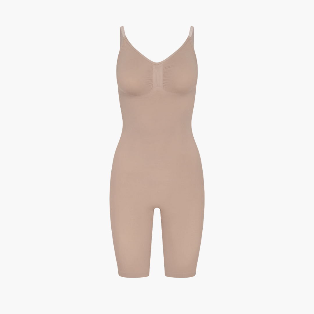 Full Body Sculpt Bodysuit Met Lage Rug – Naadloze Shaping & Perfecte Pasvorm