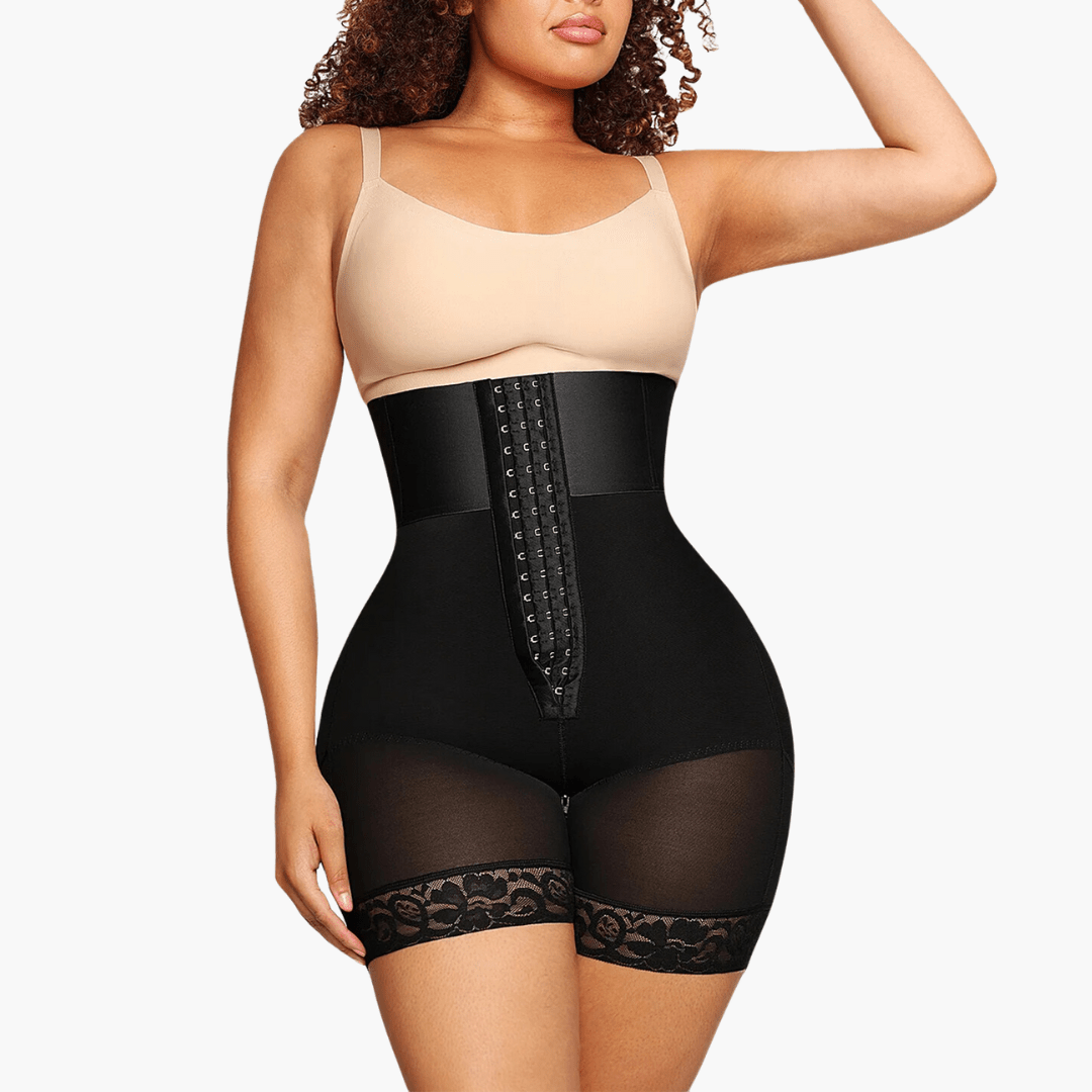 skinzline-zwart-xs-hoog-getailleerde-bodyshaper-short-verstelbare-compressie-57345091076419.png