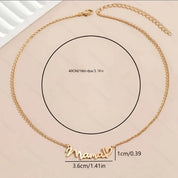 Sophie mama-hart hanger halsketting – elegant cadeau voor Moederdag