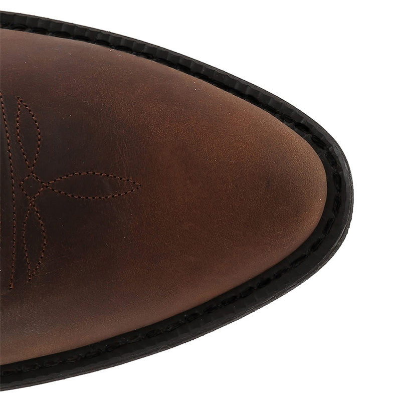 Cowboylaarzen Dames – Leren Halflange Western Boots met Comfortabele Pasvorm | Romeo Model