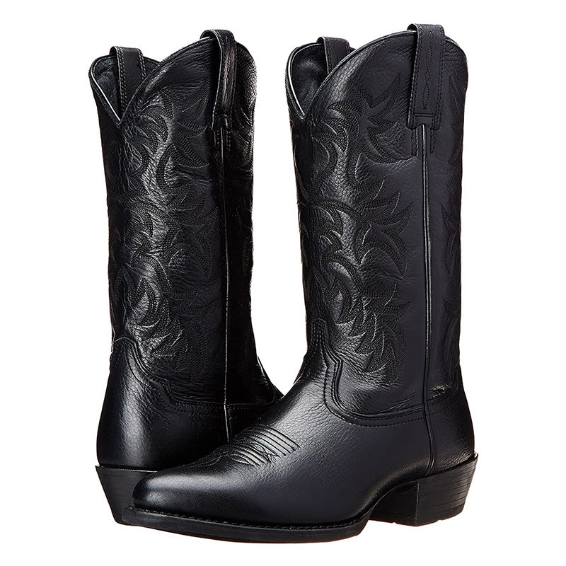 Cowboylaarzen Dames – Leren Halflange Western Boots met Comfortabele Pasvorm | Romeo Model