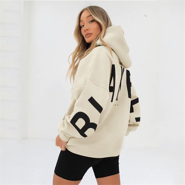 Oversized hoodie dames – comfortabele capuchontrui met casual pasvorm