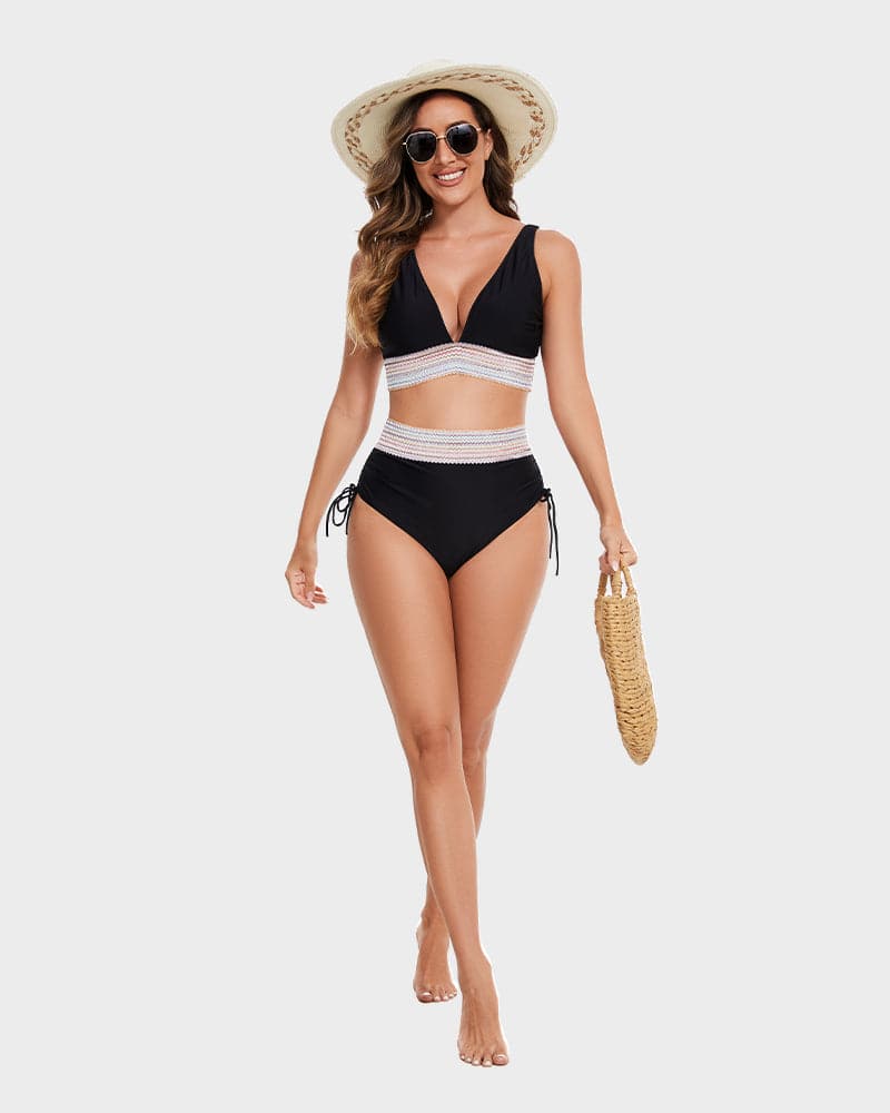 Corrigerende Bikini Dames | High Waist Zwemkleding met Buikcontrole