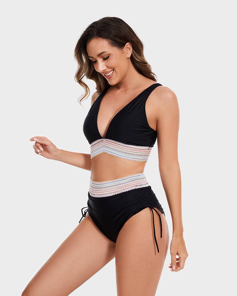 Corrigerende Bikini Dames | High Waist Zwemkleding met Buikcontrole