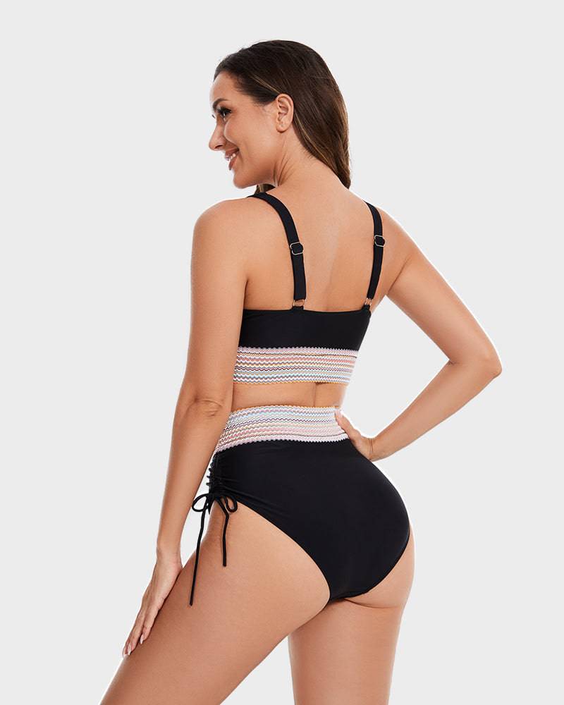 Corrigerende Bikini Dames | High Waist Zwemkleding met Buikcontrole