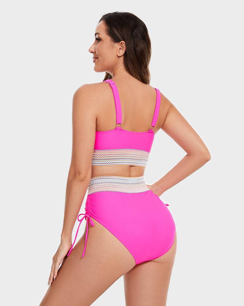 Corrigerende Bikini Dames | High Waist Zwemkleding met Buikcontrole